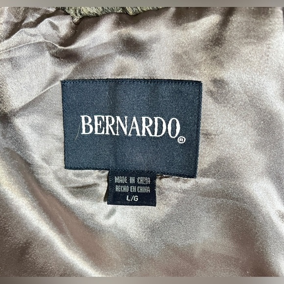 BERNARDO Taupe‎ faux fur Teddy jacket size L. - Picture 11 of 15